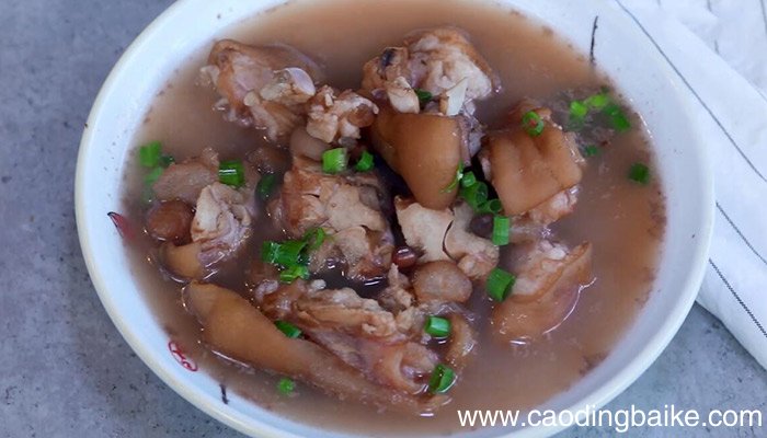 红豆炖猪脚怎么做 红豆炖猪脚的做法