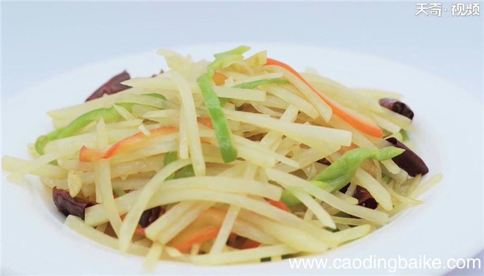 酸辣土豆丝的做法酸辣土豆丝怎么做