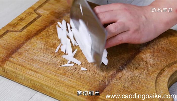 鲁菜鱼香肉丝 鲁菜鱼香肉丝的做法