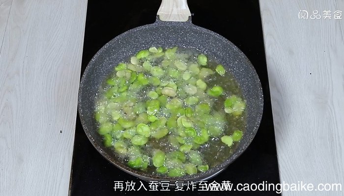 五香芝麻油酥蚕豆的做法 五香芝麻油酥蚕豆怎么做