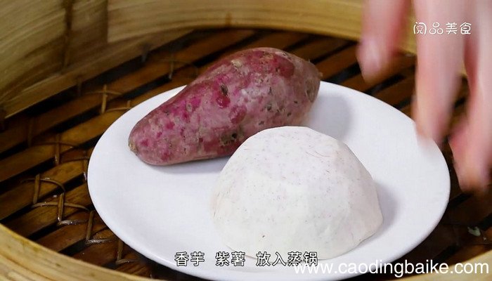 香芋糯米卷的做法 香芋糯米卷怎么做