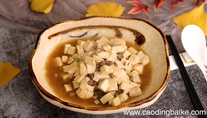 软烧豆腐的做法 怎么做软烧豆腐