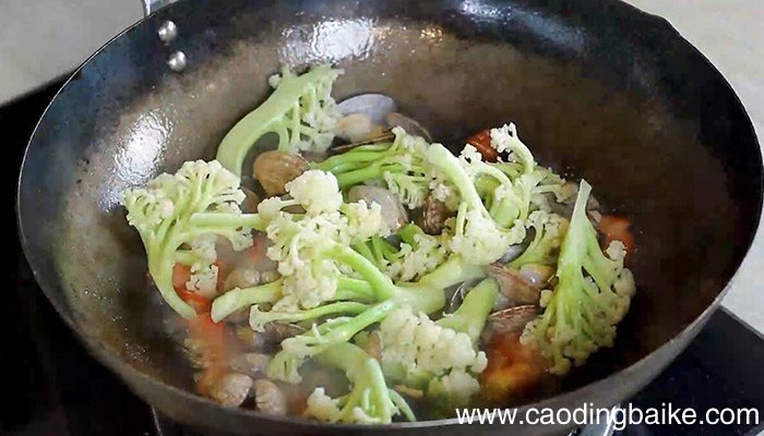 花菜花蛤怎么煮 花菜花蛤的做法
