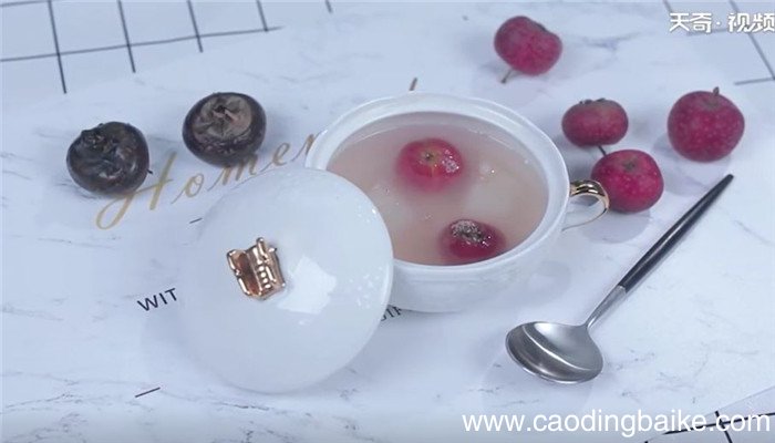 马蹄红果甜汤怎么做 马蹄红果甜汤的做法