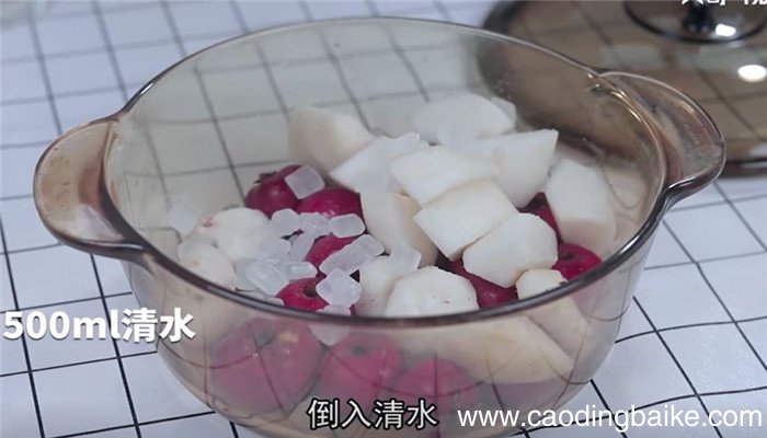 马蹄红果甜汤怎么做 马蹄红果甜汤的做法