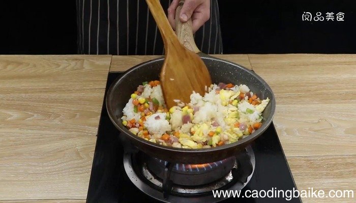 金华火腿什锦黄金炒饭的做法 金华火腿什锦黄金炒饭怎么做好吃