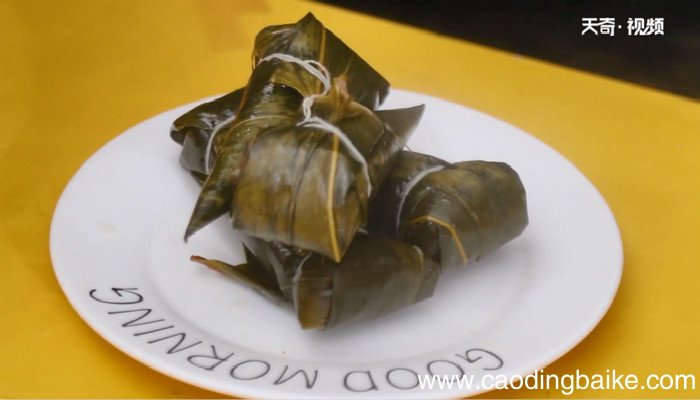 粽子的做法 包粽子的做法