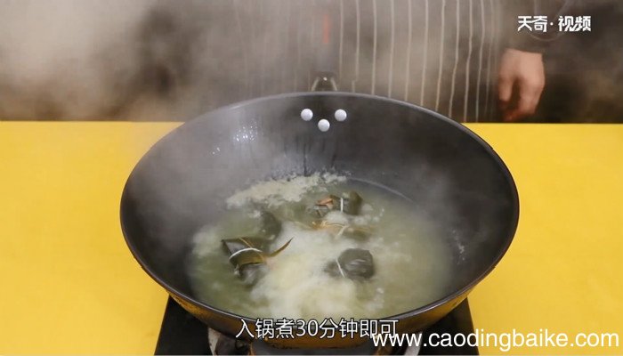 粽子的做法 包粽子的做法
