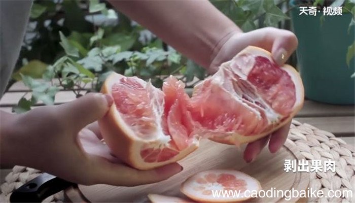 西柚青柠果饮的做法 西柚青柠果饮怎么做