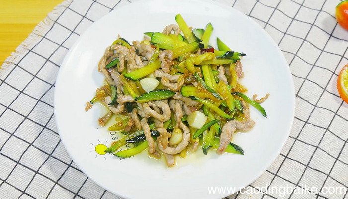 南瓜丝炒肉丝的做法 南瓜丝炒肉丝怎么做