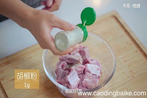 糖醋排骨的做法