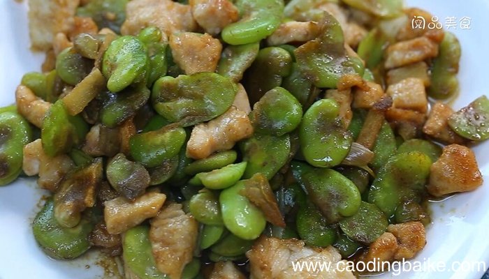 蚕豆炒鸡丁如何做 蚕豆炒鸡丁的做法