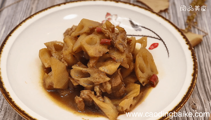 莲藕红烧肉莲藕红烧肉