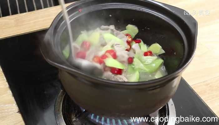 砂锅丝瓜猪肉怎么做 砂锅丝瓜猪肉做法