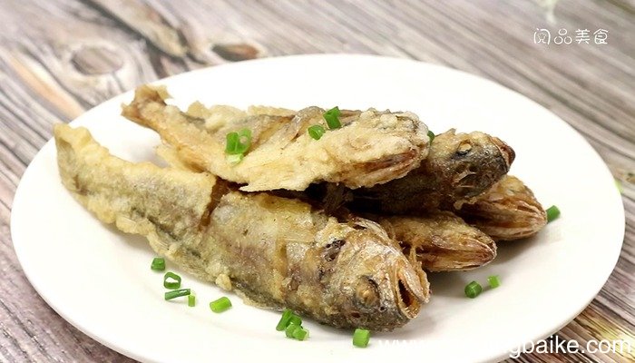 干炸小黄鱼的做法 干炸小黄鱼怎么做好吃