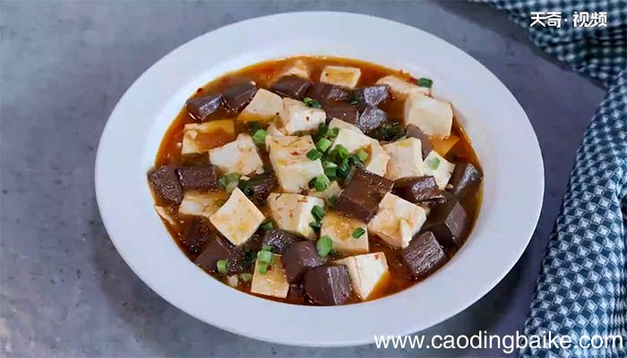 鸳鸯豆腐的做法 鸳鸯豆腐怎么做