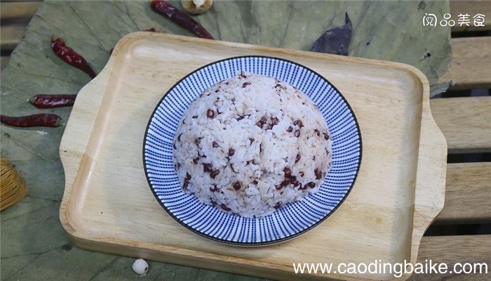 红豆米饭怎么做 红豆米饭的做法