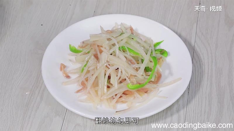 炒土豆丝的做法 炒土豆丝怎么做好吃