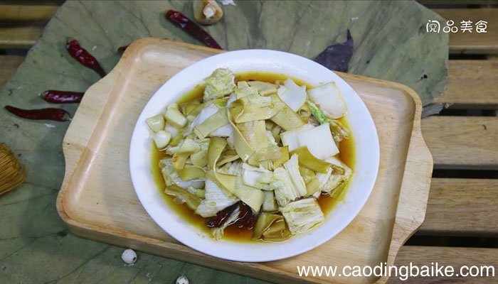 东北白菜干豆腐 东北白菜干豆腐的做法