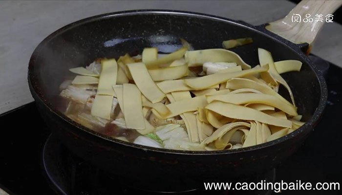 东北白菜干豆腐 东北白菜干豆腐的做法