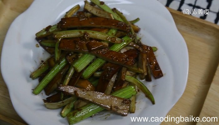 香干炒芹菜的做法是什么香干炒芹菜怎么做
