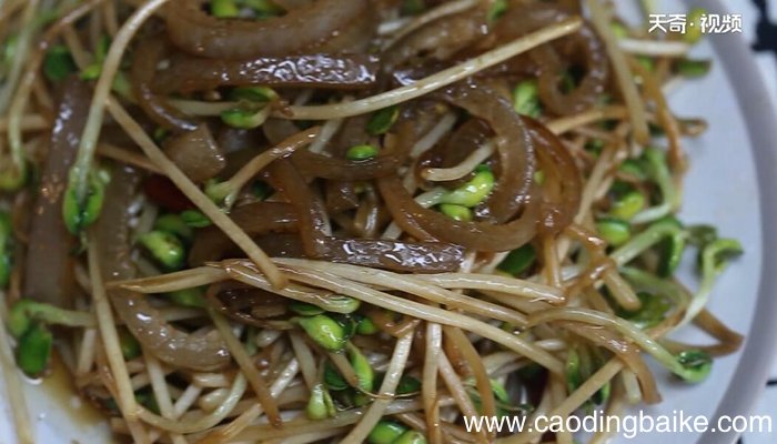 黄豆芽的做法 黄豆芽怎么做