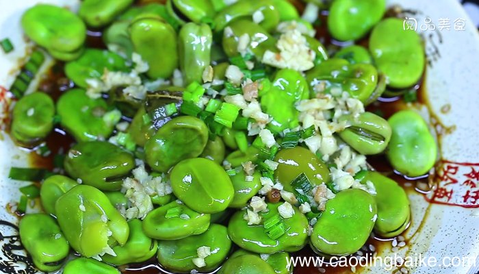 油泼蚕豆 油泼蚕豆的做法