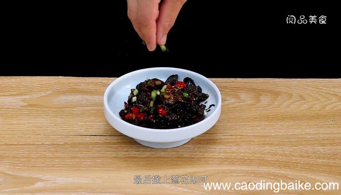 凉拌木耳的做法 凉拌木耳怎么做好吃