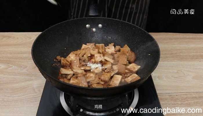 肉末炒香干 肉末炒香干的做法