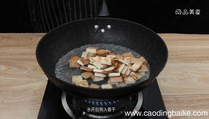 肉末炒香干 肉末炒香干的做法