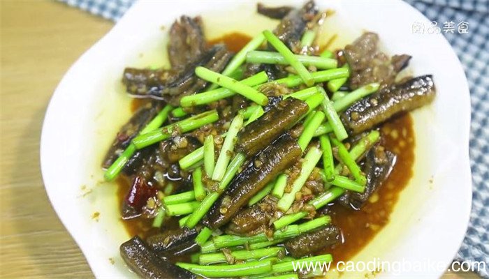 炒鳝鱼片的做法 炒鳝鱼片怎么做
