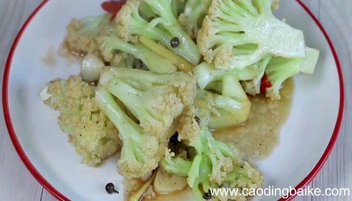 孜香辣味花菜的做法孜香辣味花菜怎么做