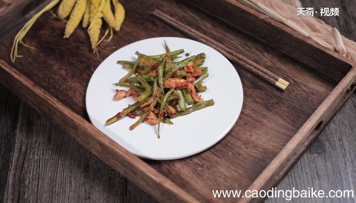 四季豆炒肉的做法 四季豆炒肉怎么做
