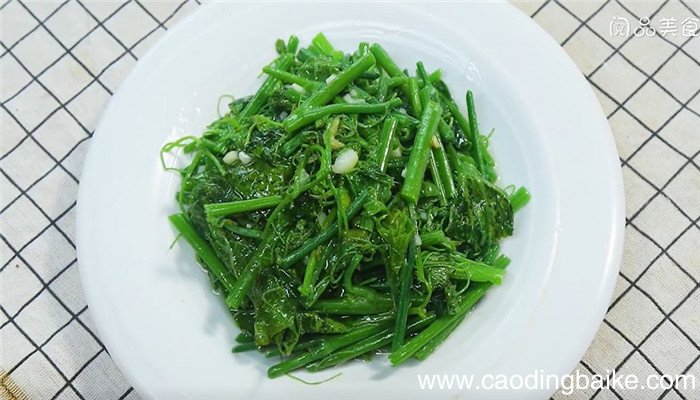 炒南瓜苗怎么做 炒南瓜苗的做法
