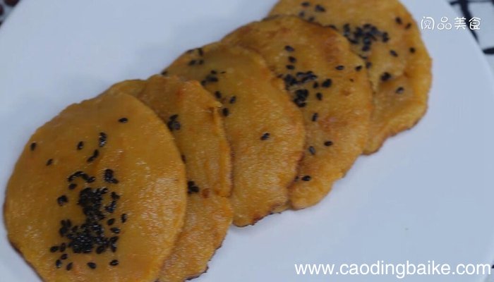 红薯饼的做法 红薯饼怎么做