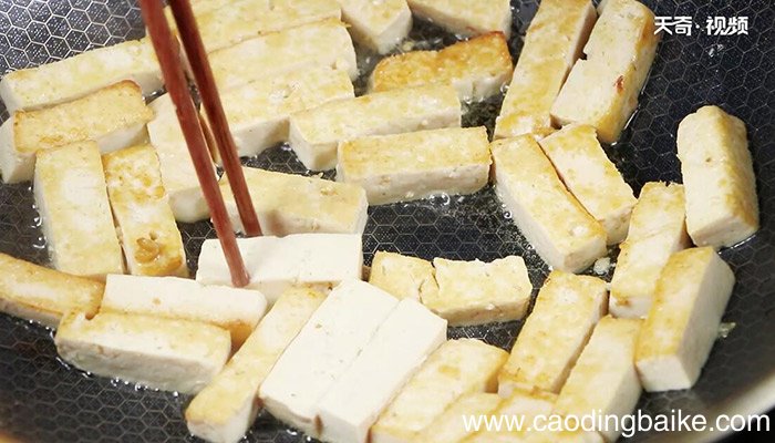 煎炒豆腐的做法 怎么做煎炒豆腐