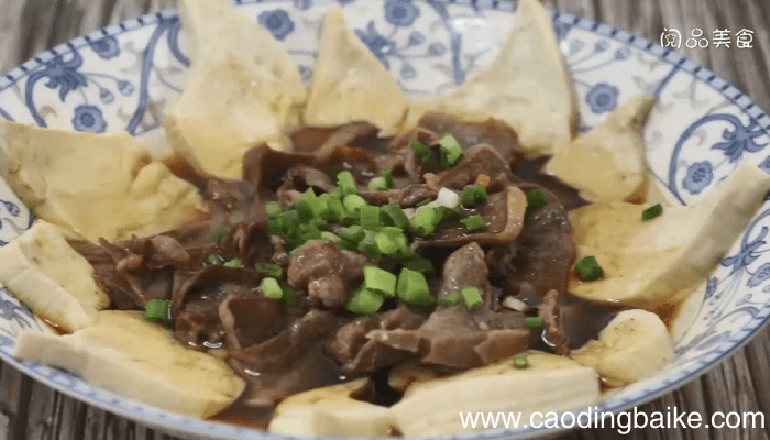 猪舌头蒸豆腐的 猪舌头蒸豆腐的做法