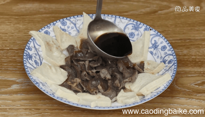猪舌头蒸豆腐的 猪舌头蒸豆腐的做法