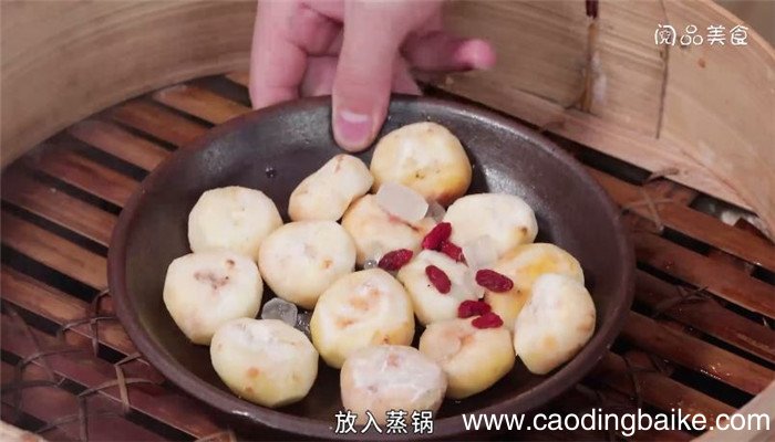 冰糖枸杞蒸荸荠怎么做 冰糖枸杞蒸荸荠做法是什么