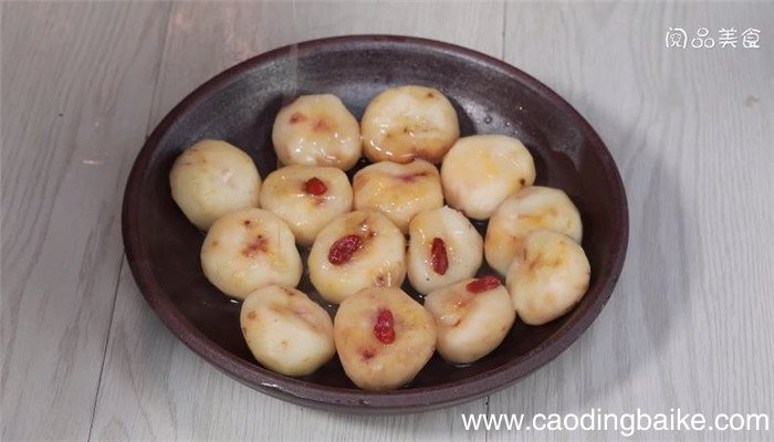 冰糖枸杞蒸荸荠怎么做 冰糖枸杞蒸荸荠做法是什么