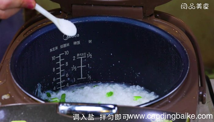 银鱼菜茧粥 银鱼菜茧粥的做法