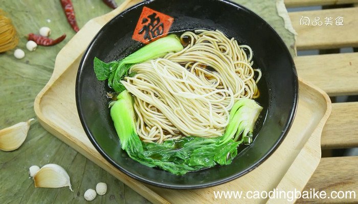 小油菜面条的做法 小油菜面条怎么做