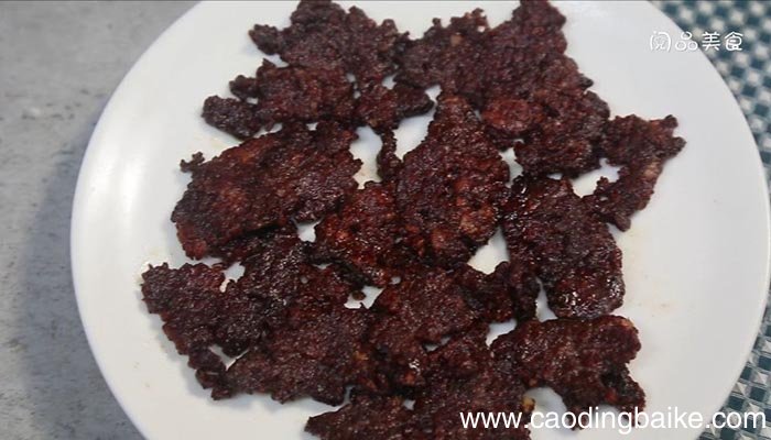 猪肉干 猪肉干的做法