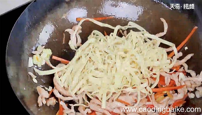 湘菜千张炒肉的做法 湘菜千张炒肉怎么做