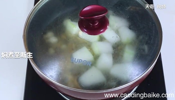 冬瓜炖淡菜怎么做 冬瓜炖淡菜的做法