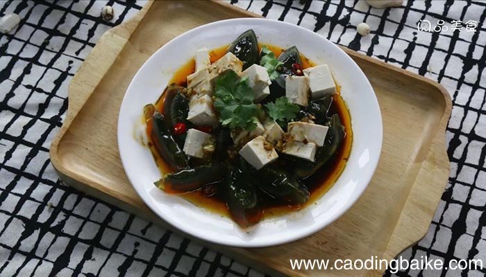 松花蛋拌豆腐 松花蛋拌豆腐的做法