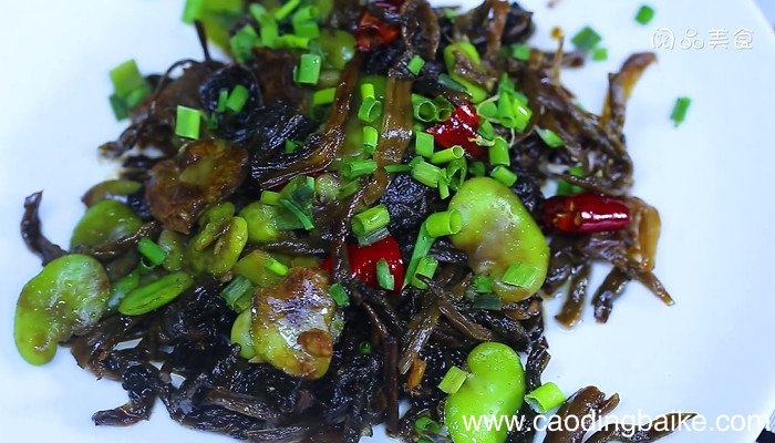 雪菜蚕豆米的做法 雪菜蚕豆米怎么做