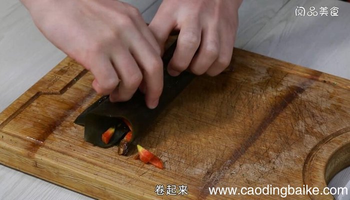 海带蒸卷的做法 海带蒸卷怎么做