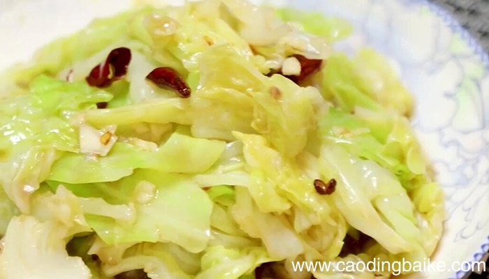 凉拌绿甘蓝菜的做法 凉拌绿甘蓝菜怎么做