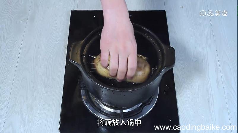 大米蒸藕的做法，大米蒸藕怎么做